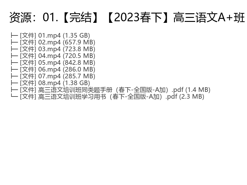 2023高三语文郑会英A+班春季下学期视